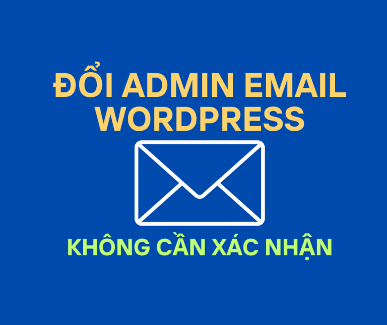 DOI ADMIN EMAIL WORDPRESS