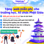 web miễn phí cho trường học và chùa