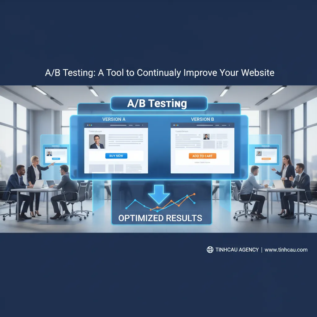 A/B Testing: Công cụ giúp website của bạn luôn tốt hơn. 5 2. **Kiểm thử A/B** (Phiên bản tiếng Việt của A/B Testing)