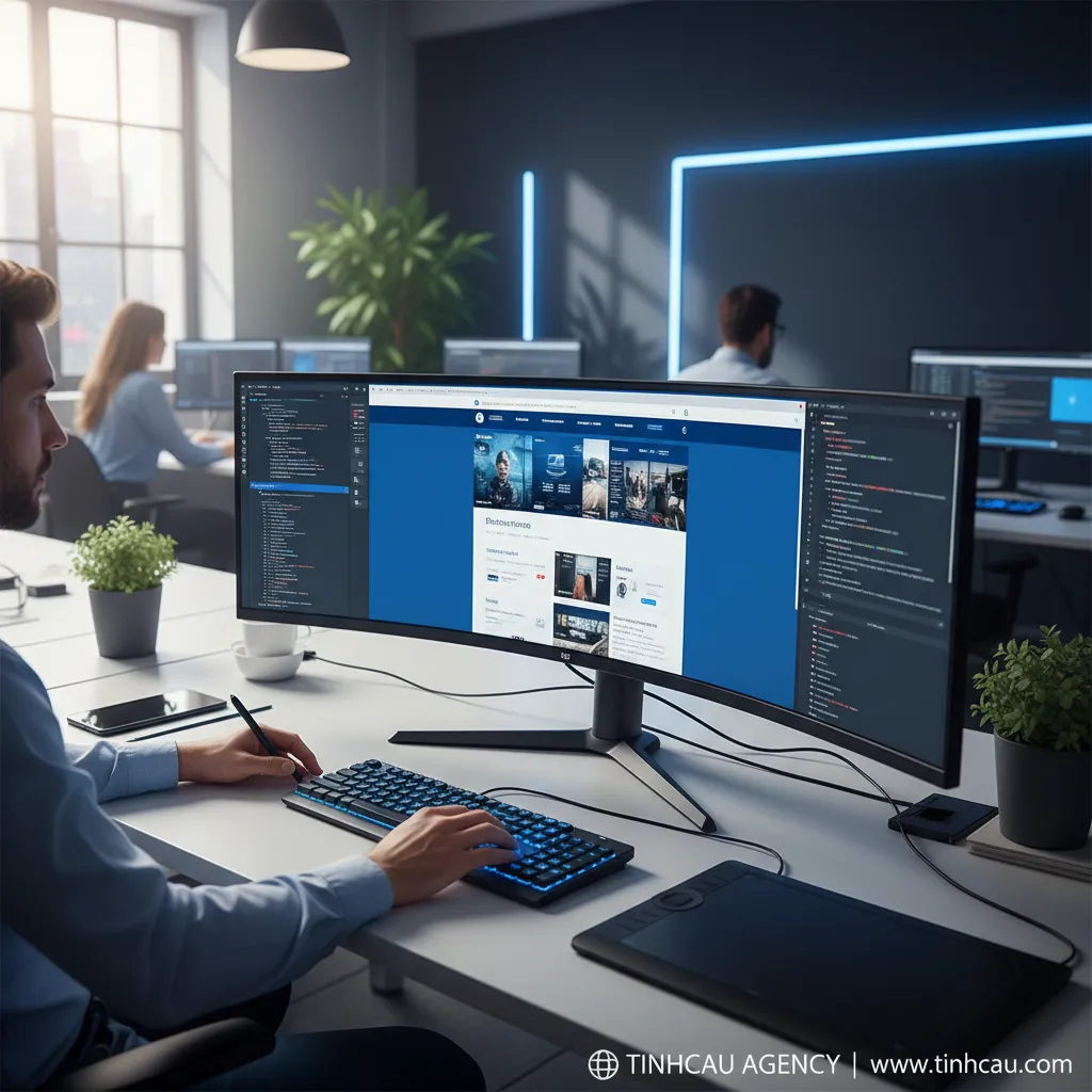 Bí quyết tăng doanh thu với dịch vụ thiết kế website chuyên nghiệp. 5 2. **Dịch vụ thiết kế website chuyên nghiệp**