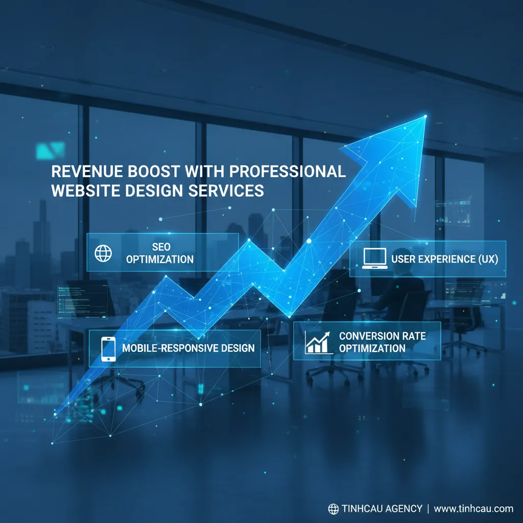 Dựa trên tiêu đề "Bí quyết tăng doanh thu với dịch vụ thiết kế website chuyên nghiệp", 4 từ khóa hoặc cụm từ khóa chính có thể là: