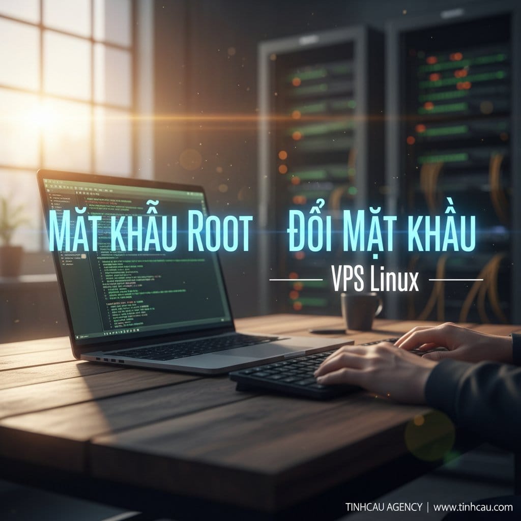 Hai từ khóa/cụm từ khóa chính từ tiêu đề "Cách đổi mật khẩu root trên VPS Linux" là: