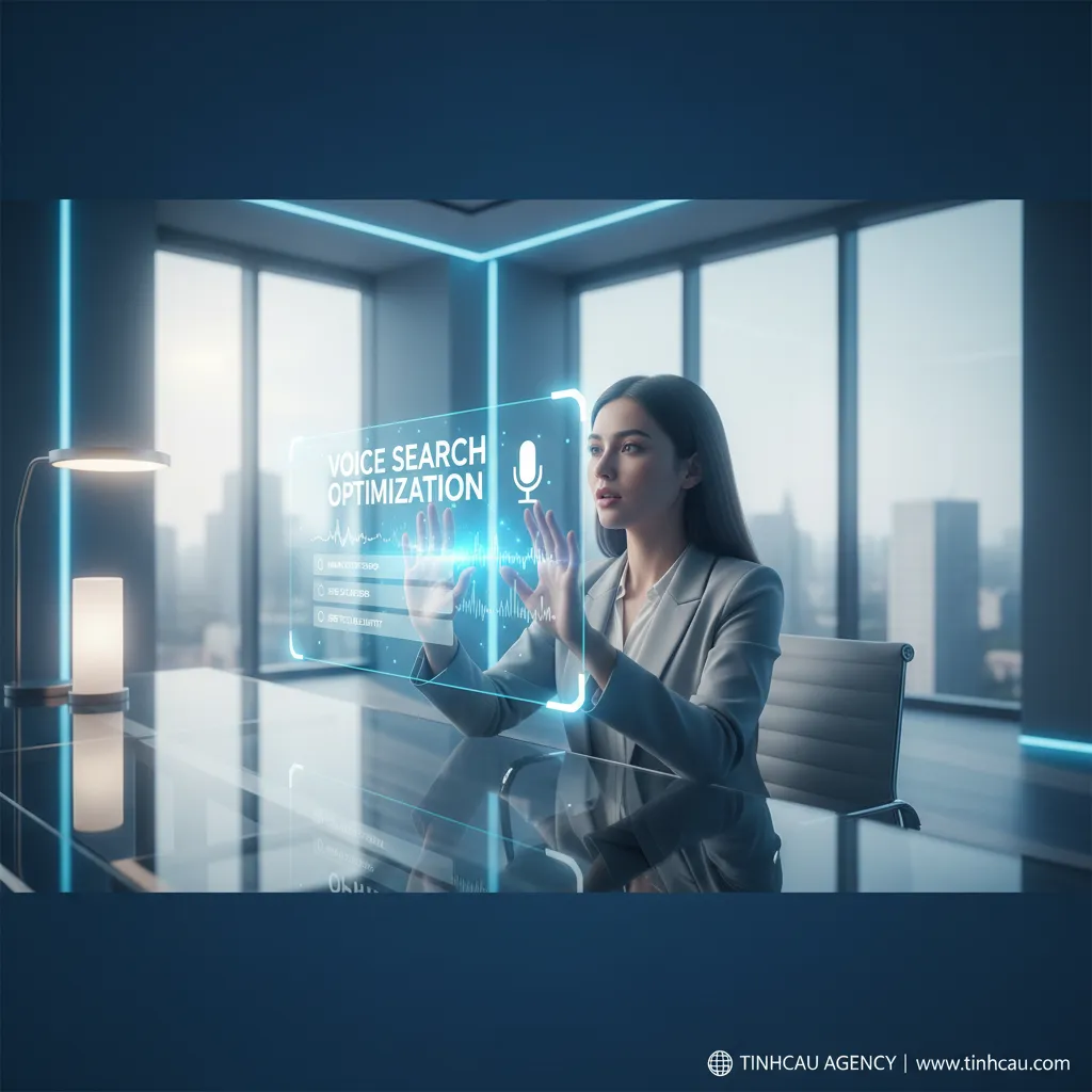 1. **Tối ưu hóa tìm kiếm bằng giọng nói (Voice Search Optimization)**