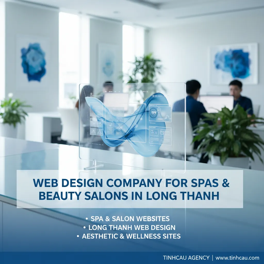 Dựa trên tiêu đề "Công ty thiết kế web spa, thẩm mỹ viện tại Long Thành", 3 từ khóa/cụm từ khóa chính là: