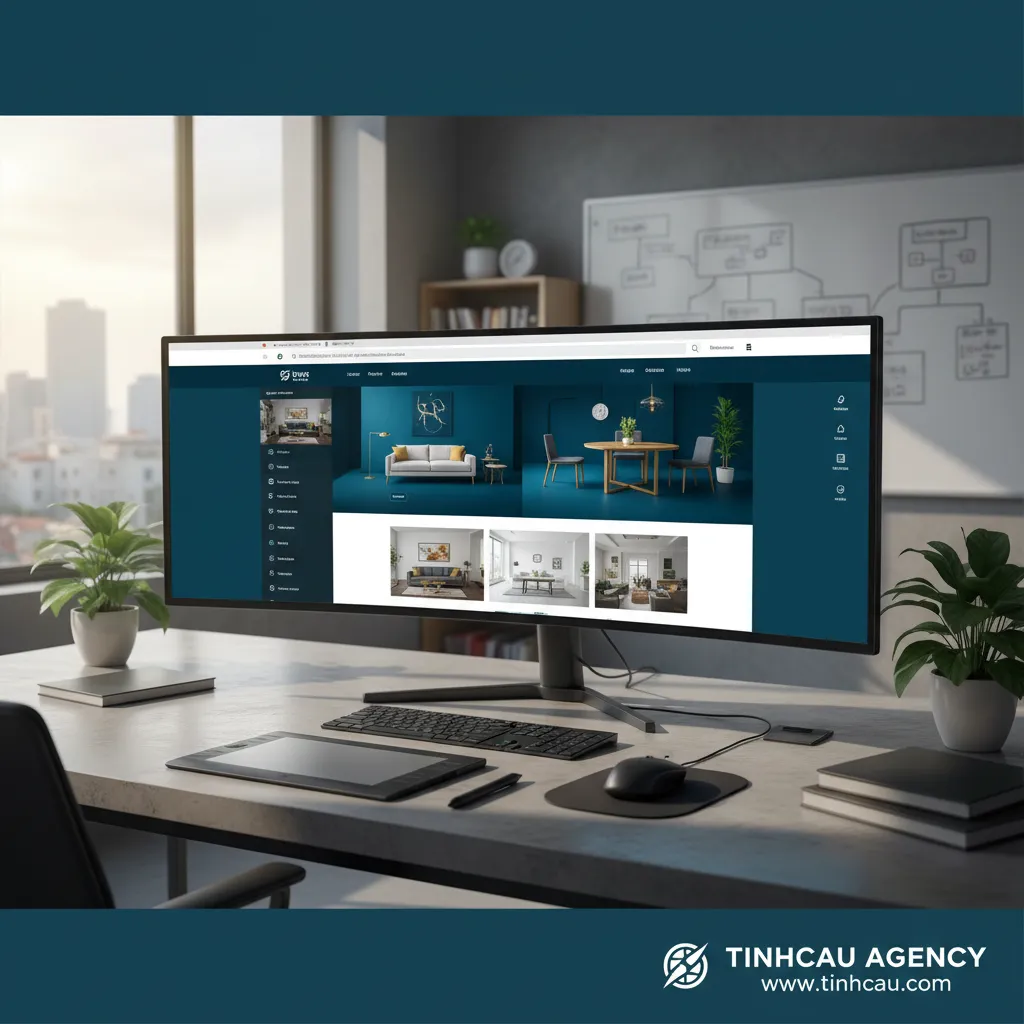 2. Thiết kế web bán đồ nội thất Biên Hòa
