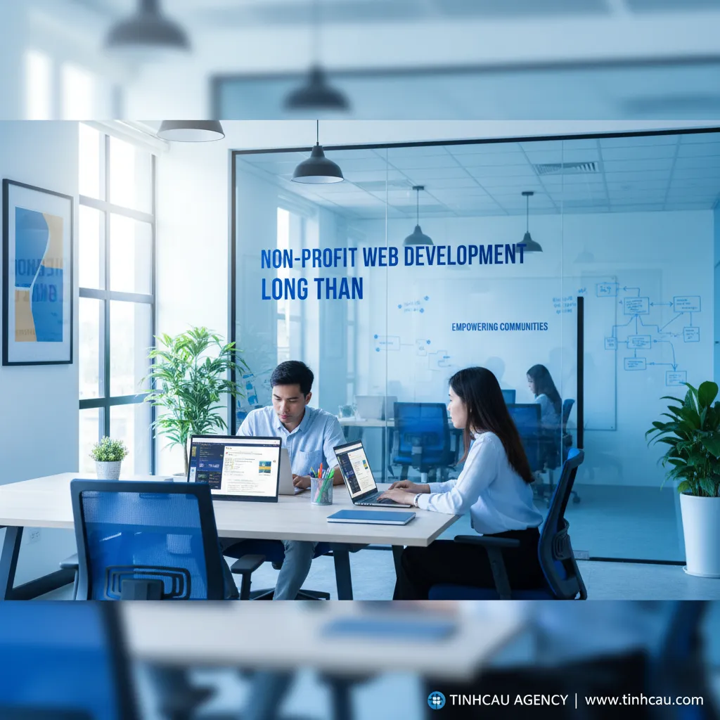 1. **Làm web phi lợi nhuận Long Thành**