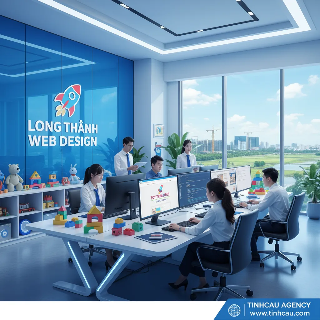 2. Thiết kế web Long Thành