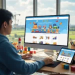 1. Làm web cửa hàng đồ chơi