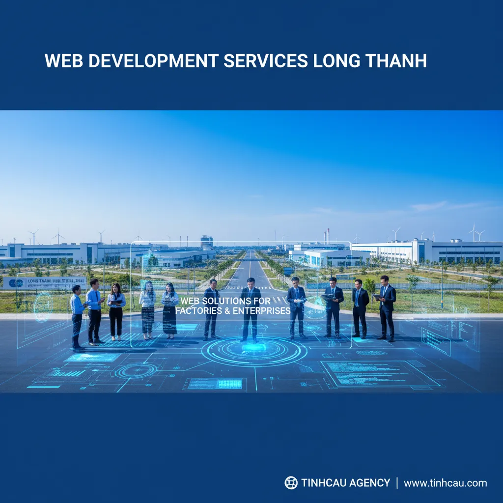 2. **Dịch vụ làm web Long Thành**