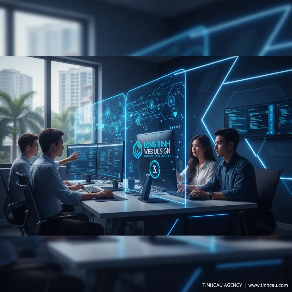 3. Thiết kế web Long Bình