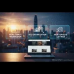 Ba từ khóa/cụm từ khóa chính từ tiêu đề "Dịch vụ thiết kế web bất động sản chuẩn SEO" là: