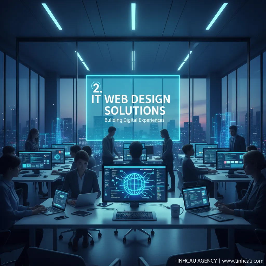 Dịch vụ thiết kế web cho công ty IT 3 2. Dịch vụ thiết kế web IT