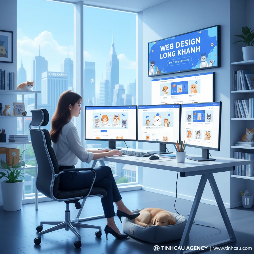 2. Thiết kế web Long Khánh