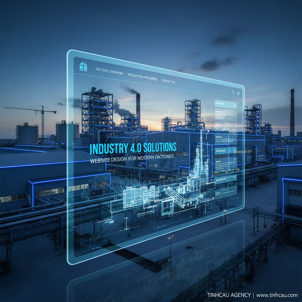 2. **Website nhà máy**