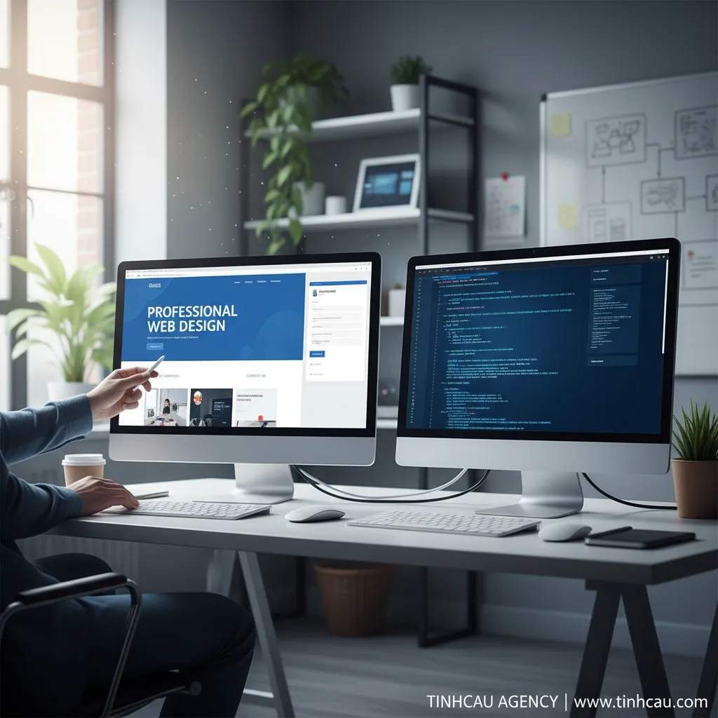 1. **Thiết kế web chuyên nghiệp**