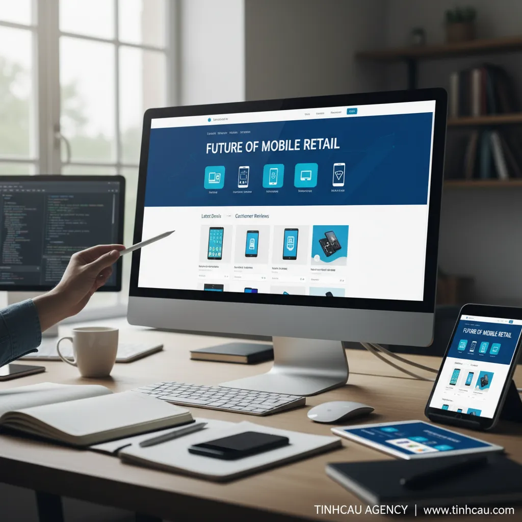 1. Thiết kế web cửa hàng điện thoại