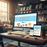 1. Thiết kế web cửa hàng thú cưng