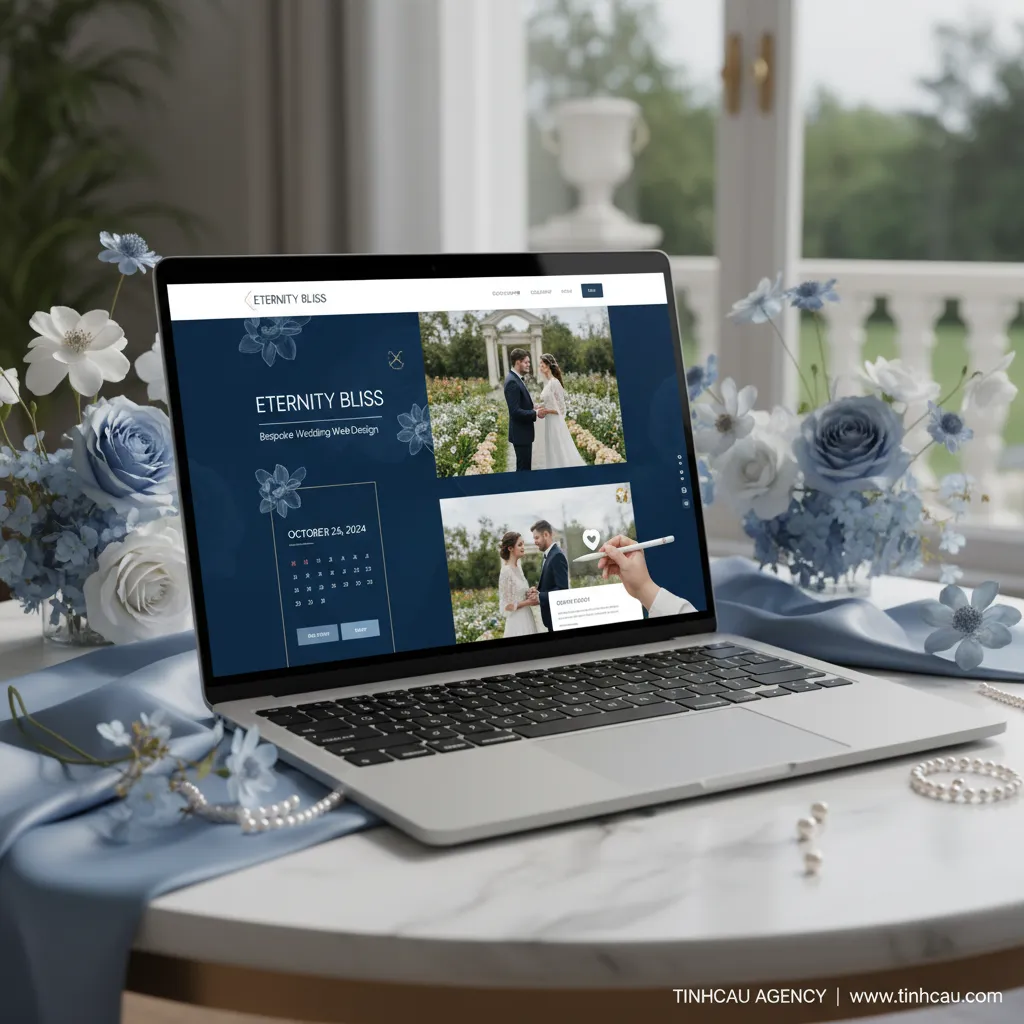 2. Website cưới hỏi sang trọng