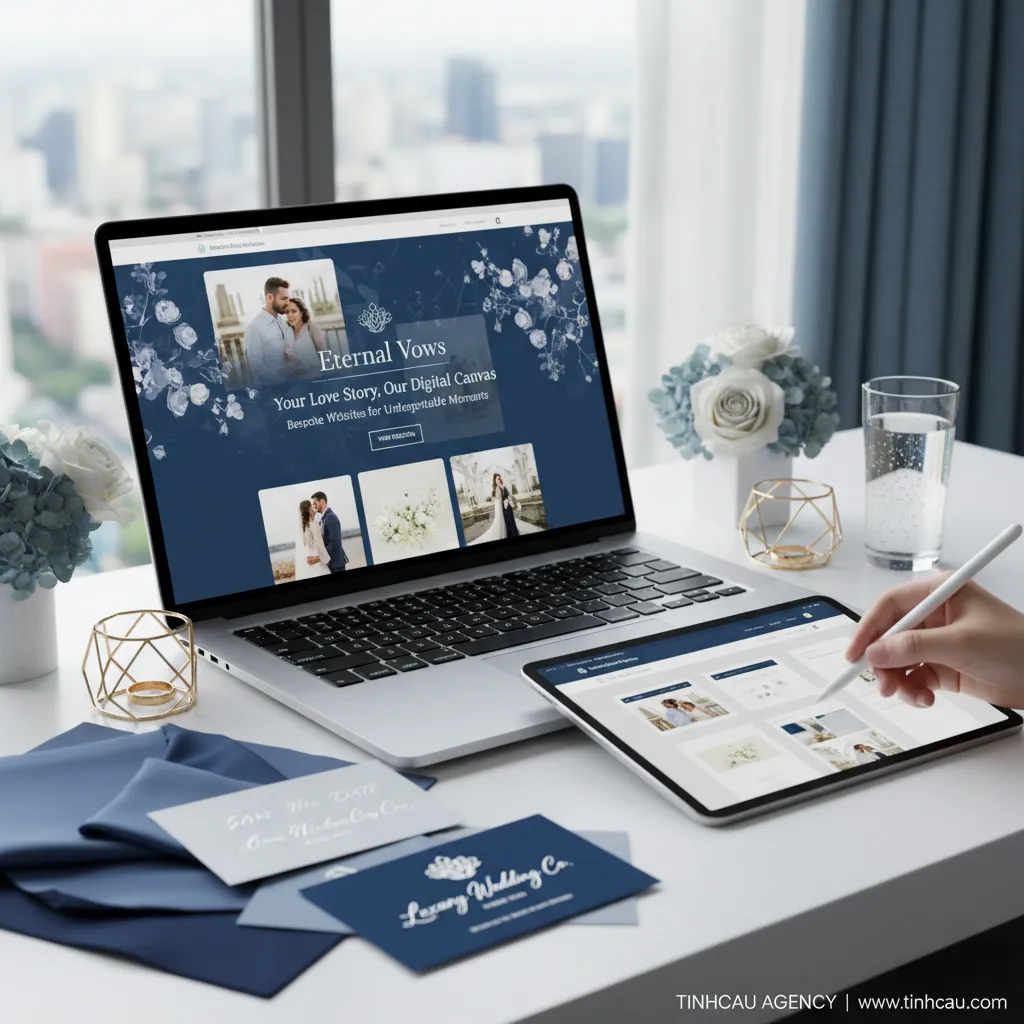 3. Dịch vụ thiết kế web cưới