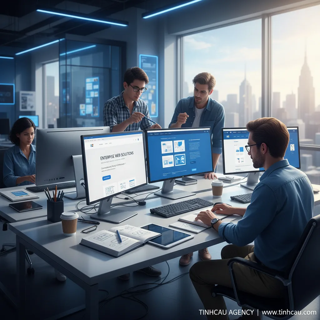 1. **Thiết kế web doanh nghiệp**