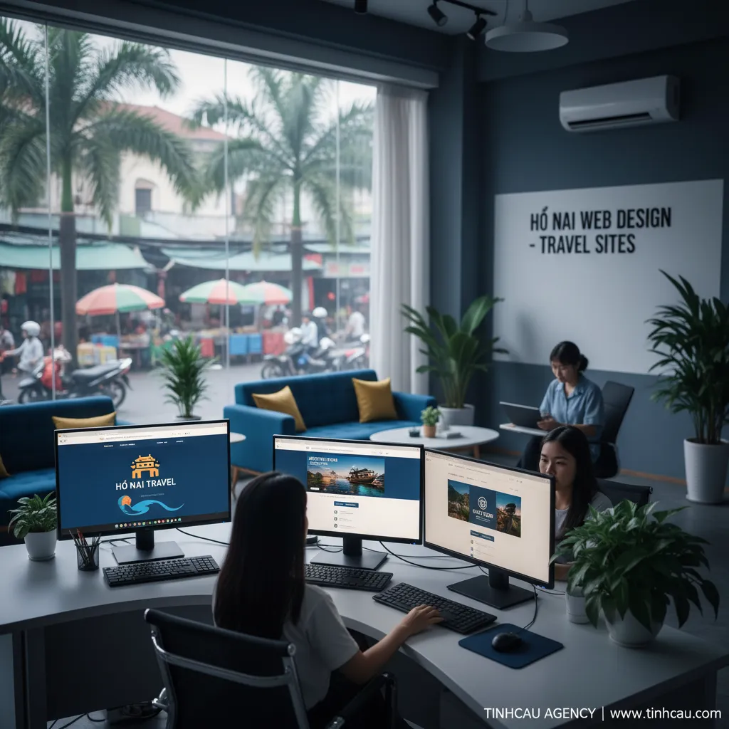 1. **Thiết kế web du lịch** (Từ khóa chính, mô tả dịch vụ)
