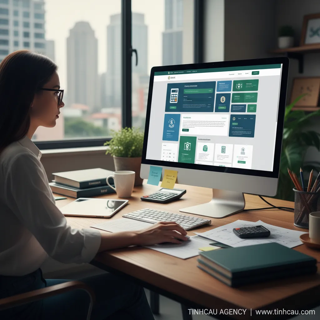 1. **Thiết kế web kế toán**