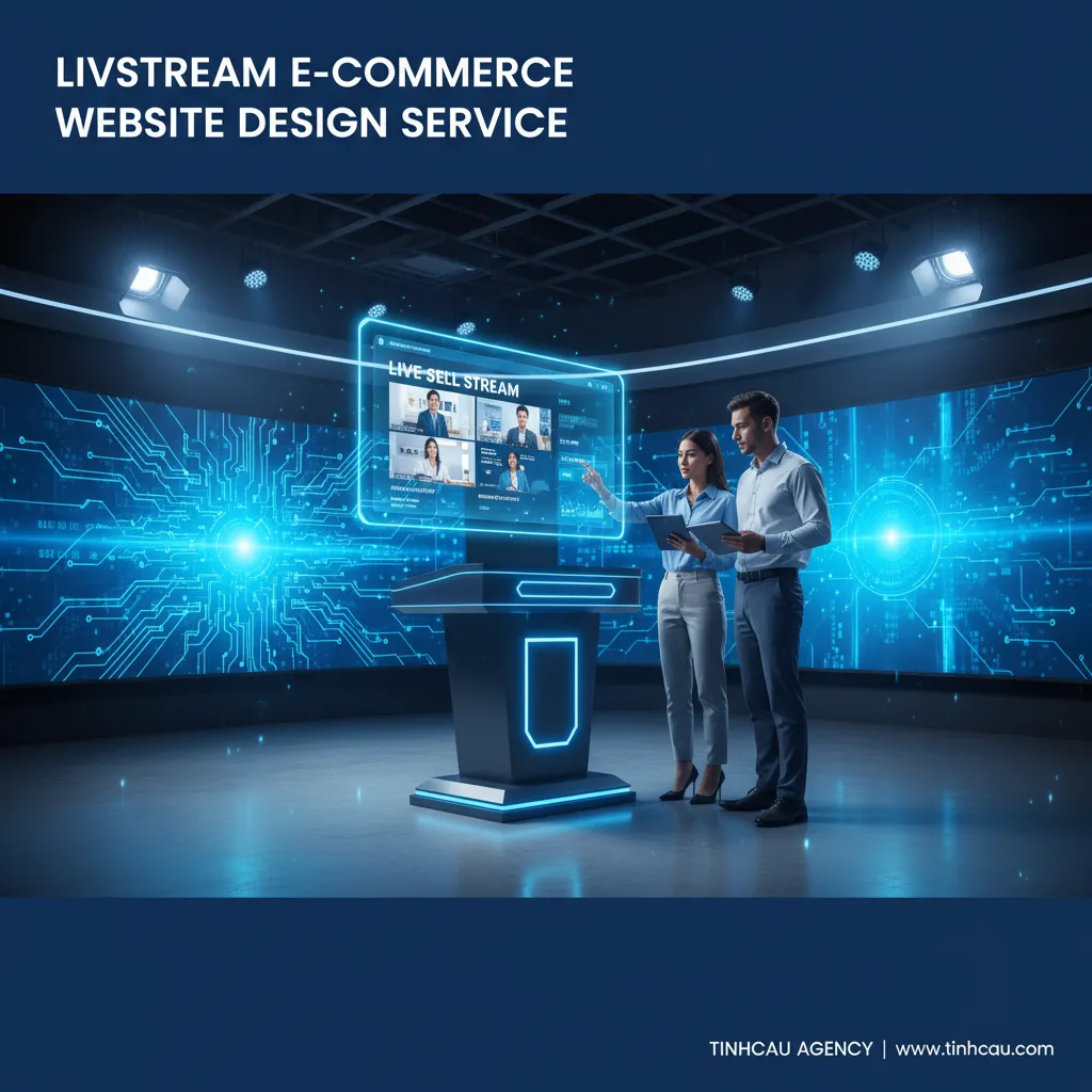 2. Dịch vụ thiết kế website livestream