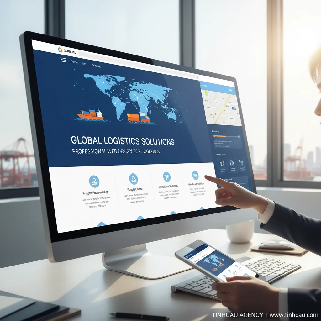 1. Thiết kế web logistics