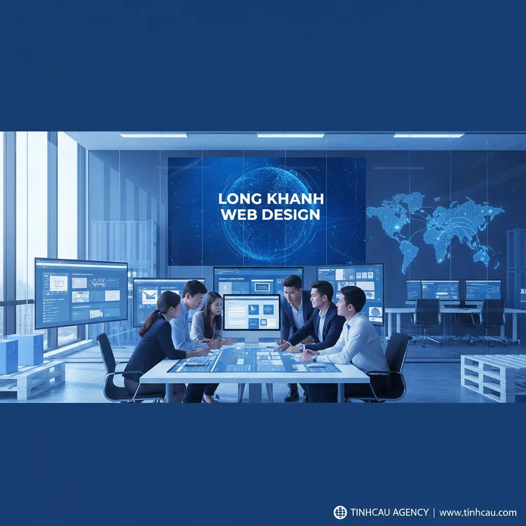 2. Thiết kế web Long Khánh
