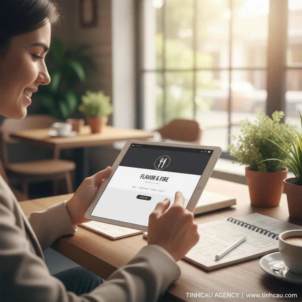 1. Thiết kế web nhà hàng