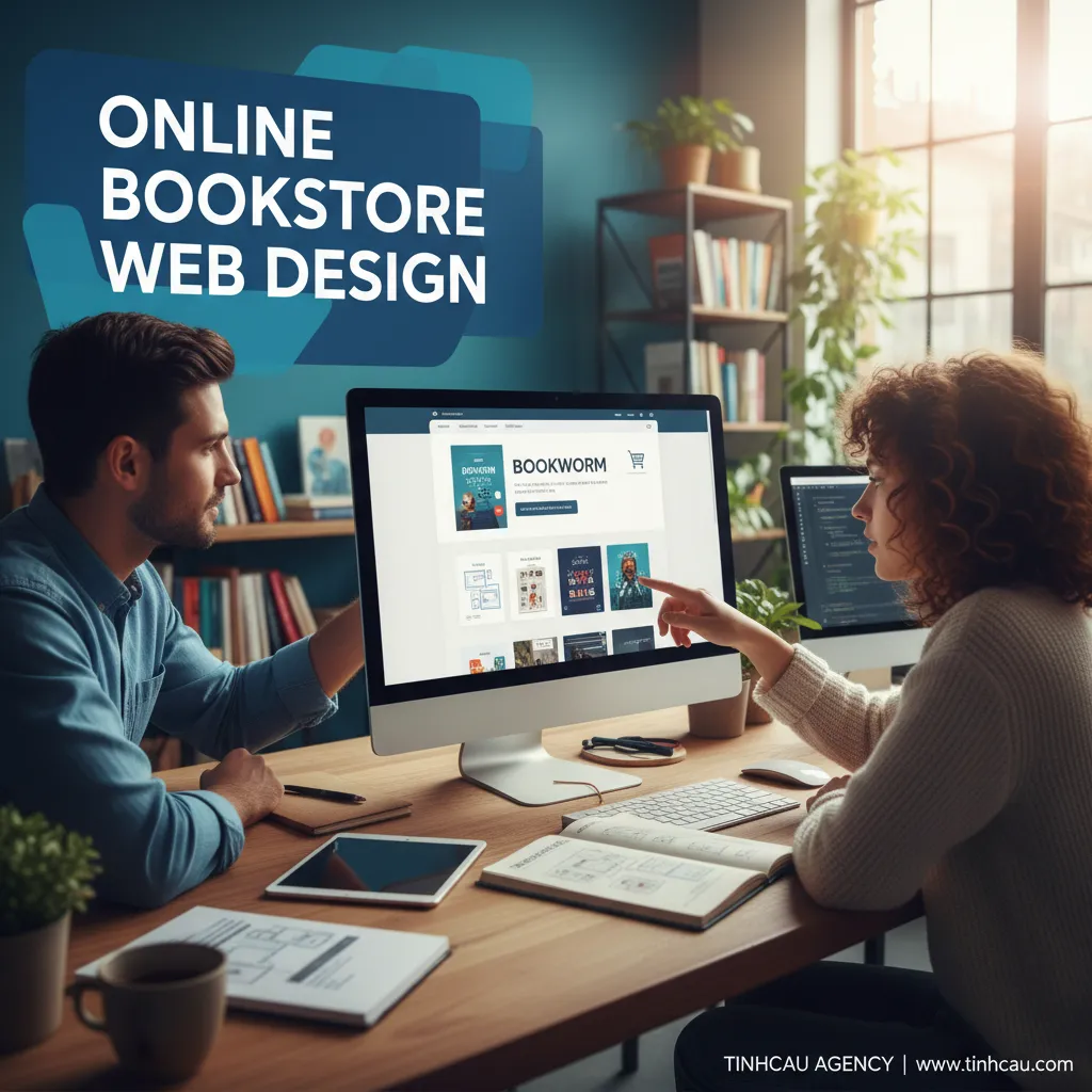 2. Dịch vụ thiết kế website nhà sách