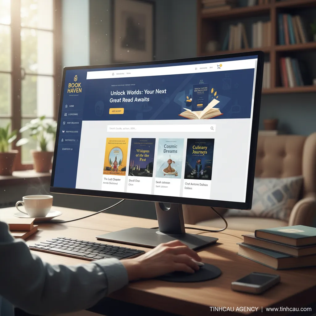 3. Website bán sách online