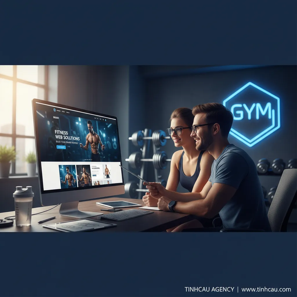 2. Dịch vụ thiết kế web thể hình