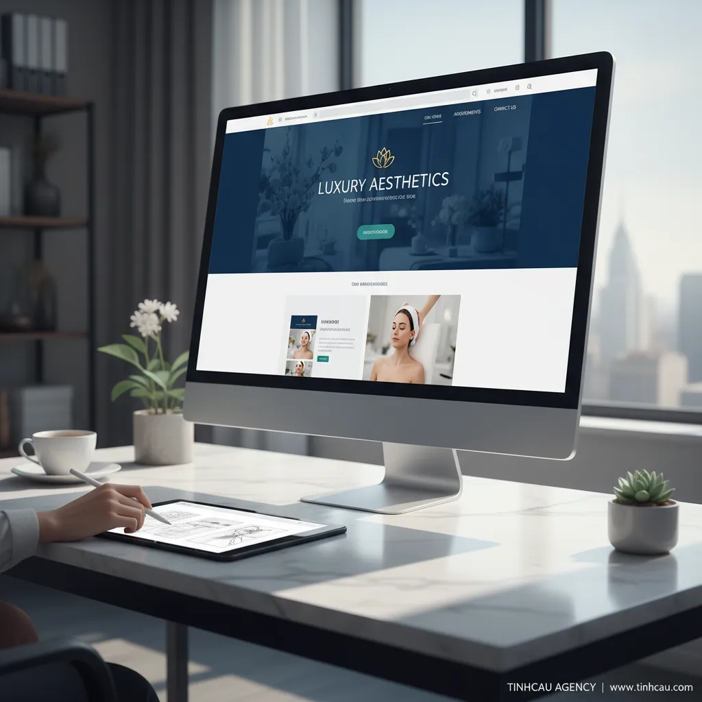 2. Thiết kế web thẩm mỹ viện