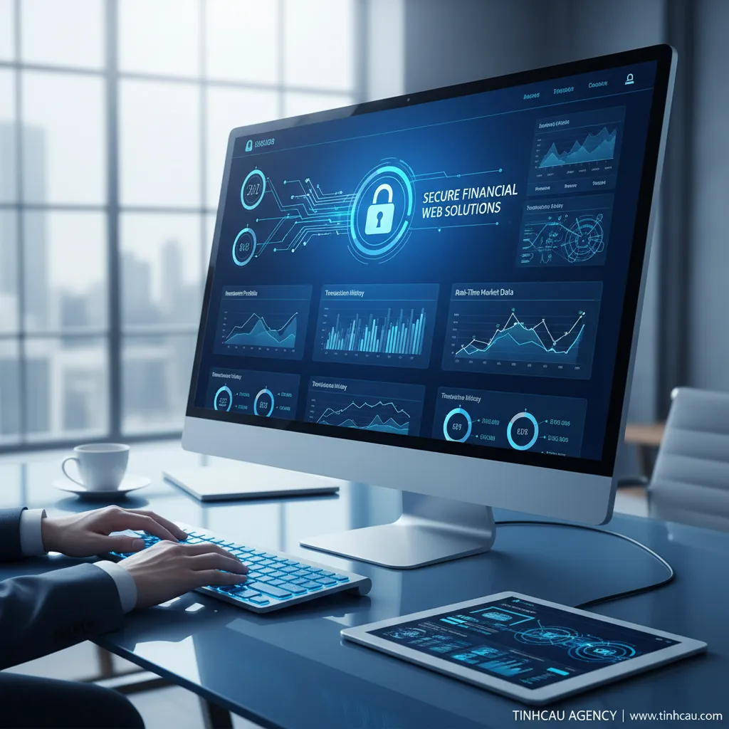 1. **Thiết kế web tài chính**