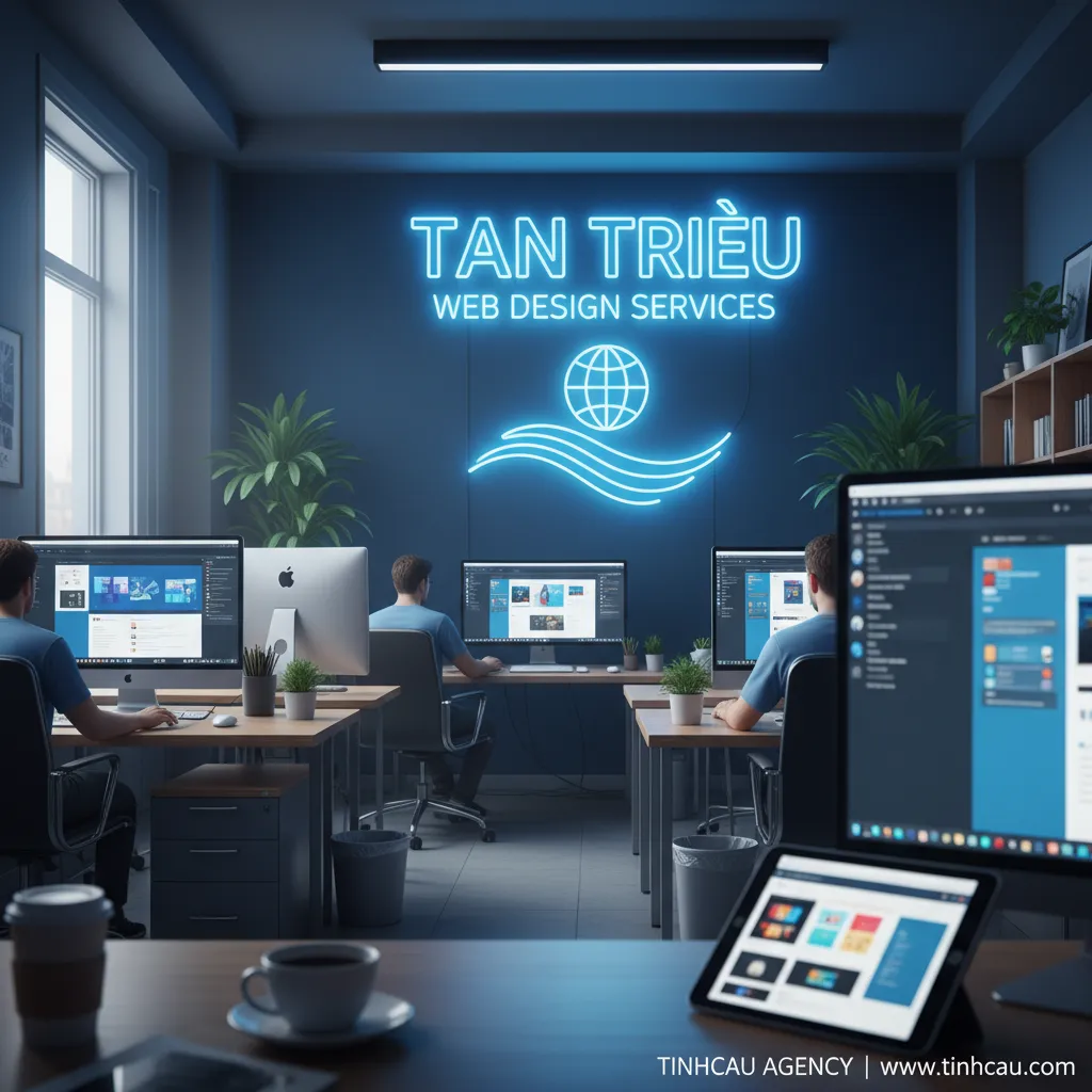 2. Dịch vụ thiết kế web Tân Triều