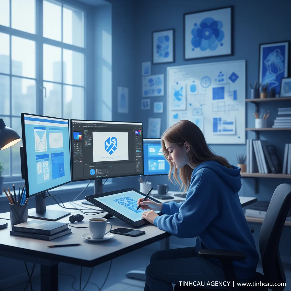 2. **Thiết kế đồ họa**