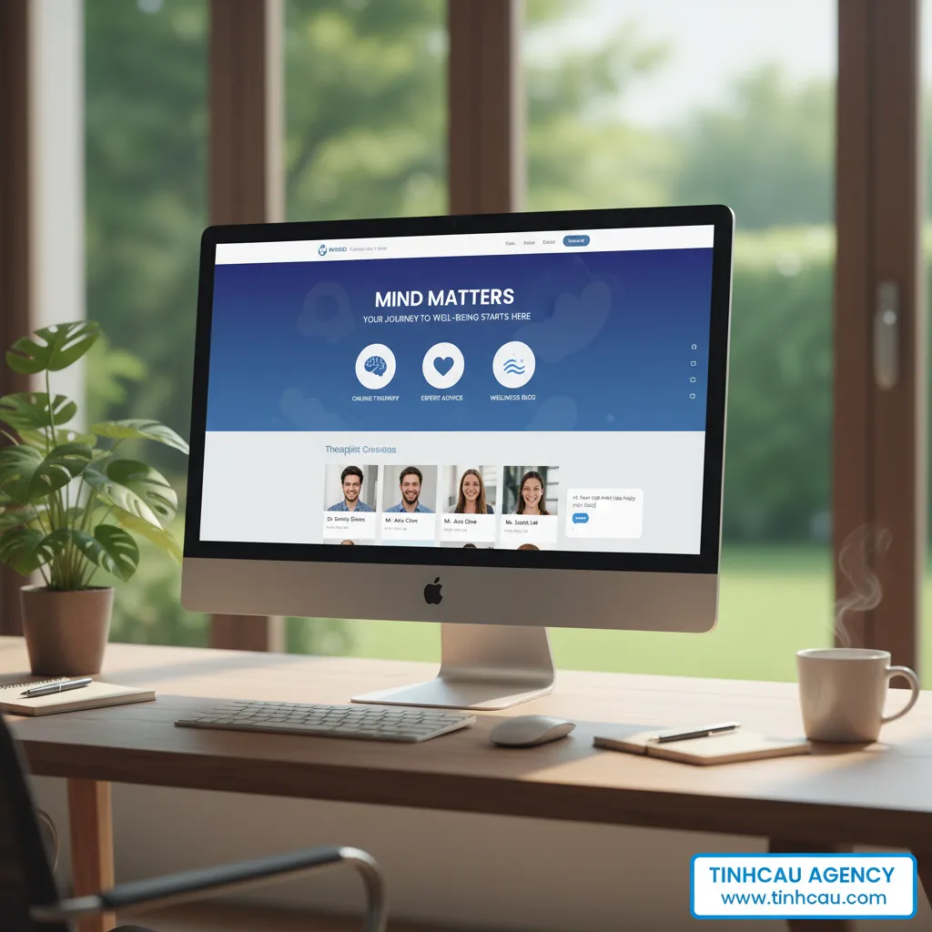 2. **Website tư vấn tâm lý** (Tập trung vào sản phẩm cuối cùng)