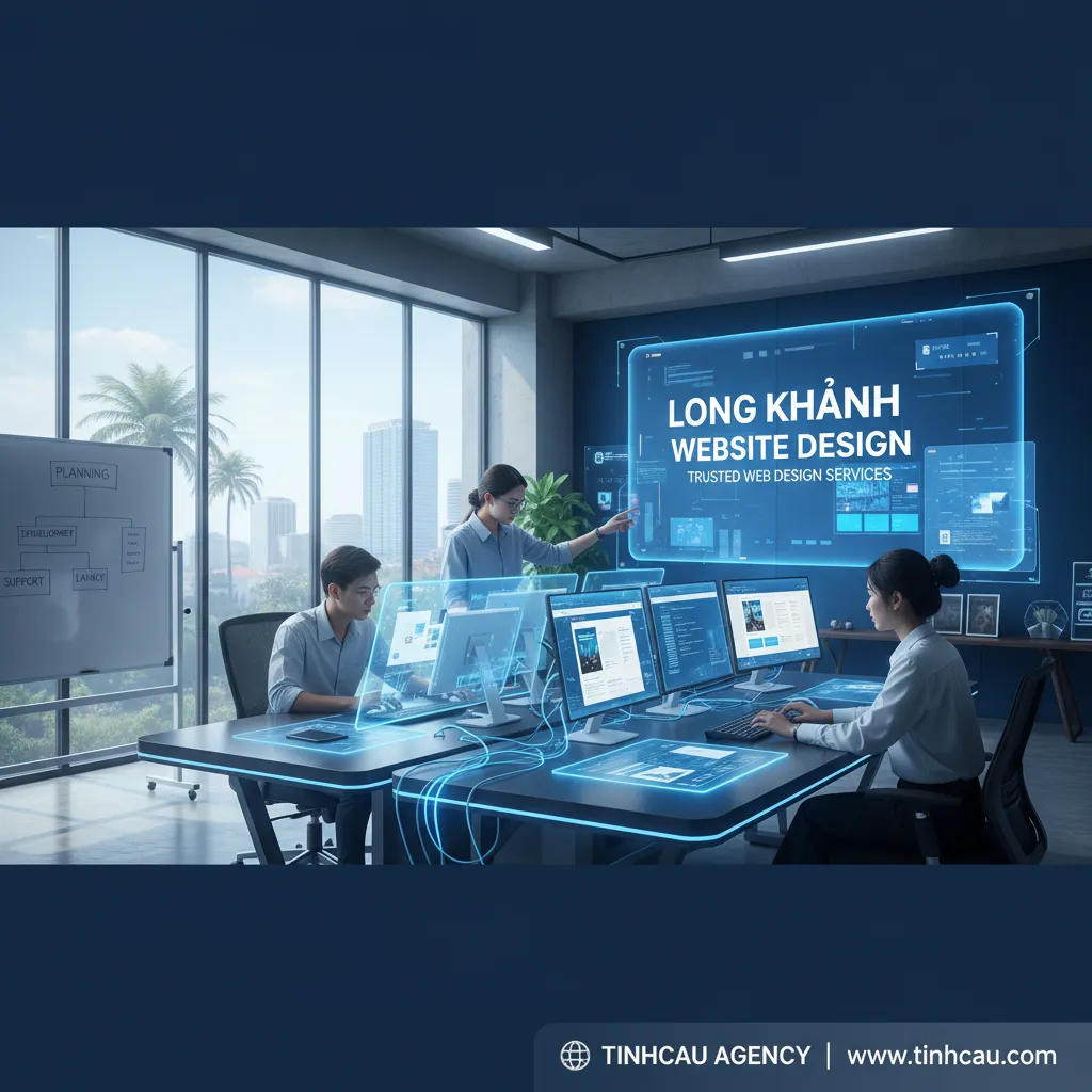 Dịch vụ thiết kế web uy tín tại Long Khánh 4 3. Thiết kế website Long Khánh