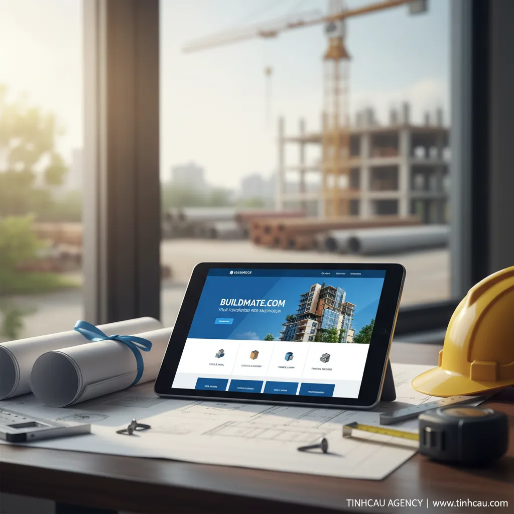 2. Website vật liệu xây dựng