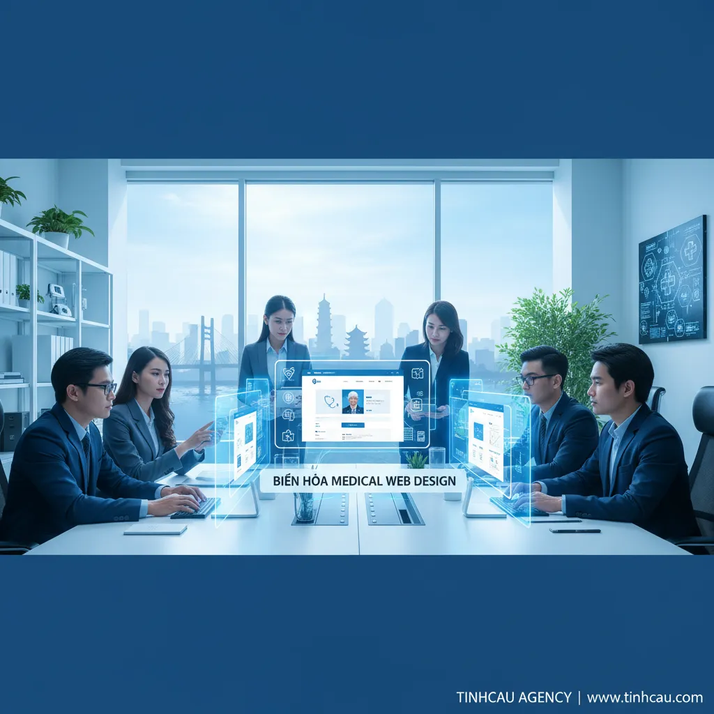 1. Thiết kế web y tế Biên Hòa
