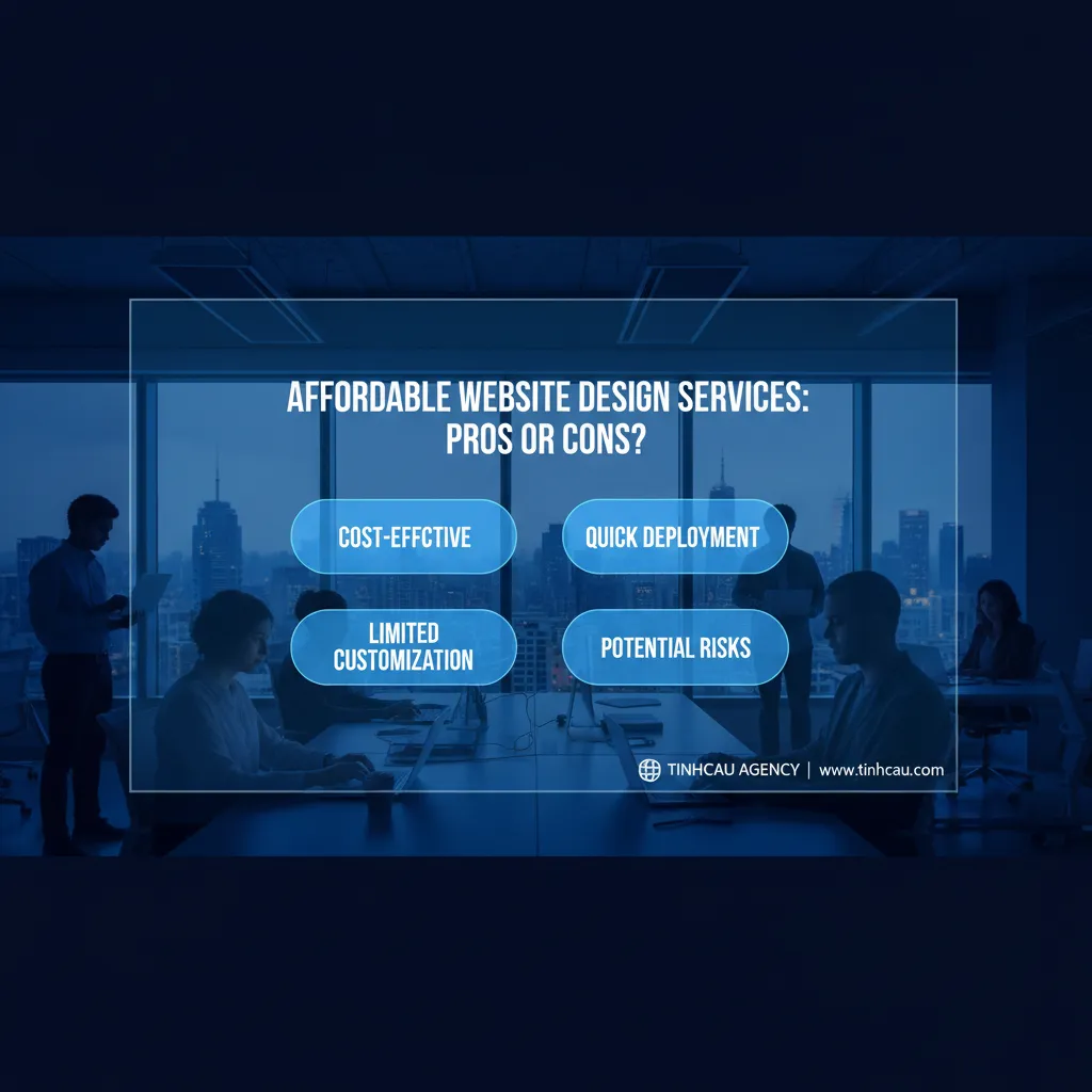 Dựa trên tiêu đề "Dịch vụ thiết kế website giá rẻ: Lợi hay hại?", 4 từ khóa hoặc cụm từ khóa chính có thể là: