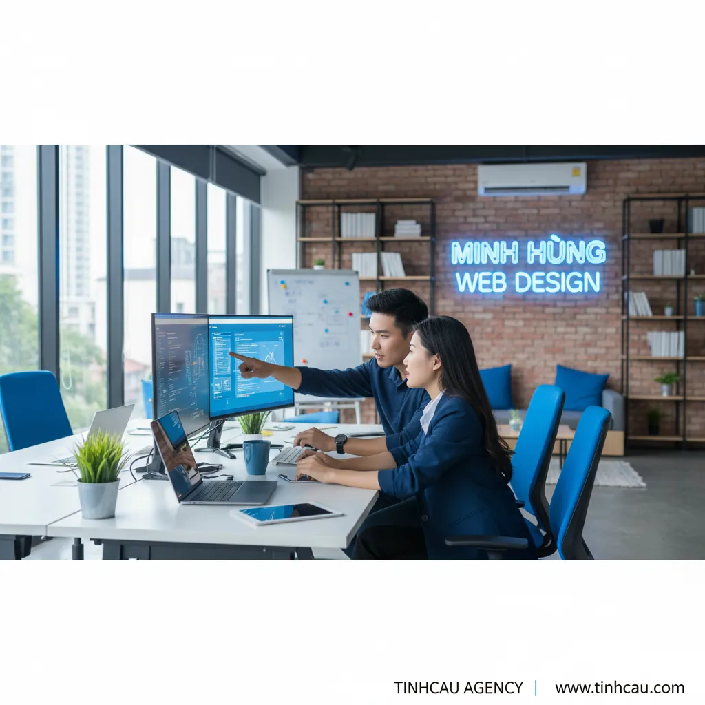 2. Dịch vụ thiết kế website Minh Hưng