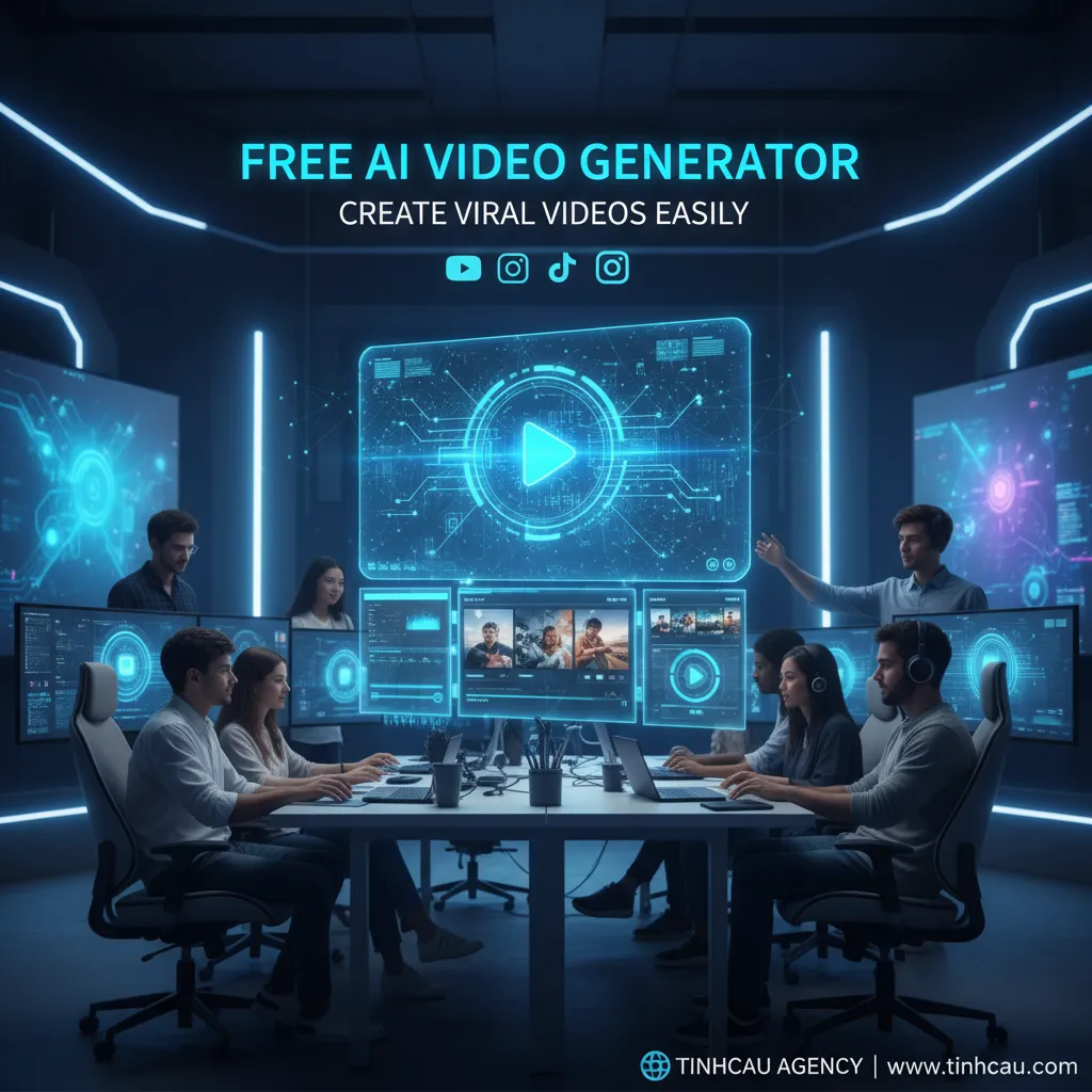 1. Công cụ AI tạo video miễn phí