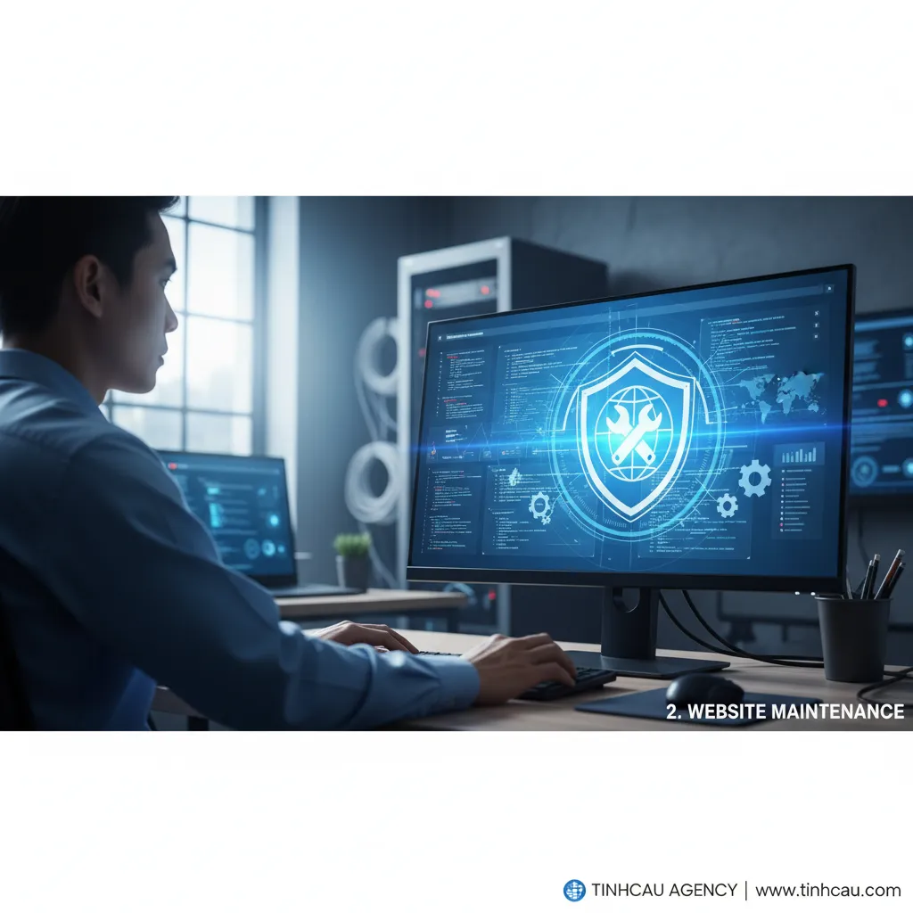 2. **Bảo trì website**