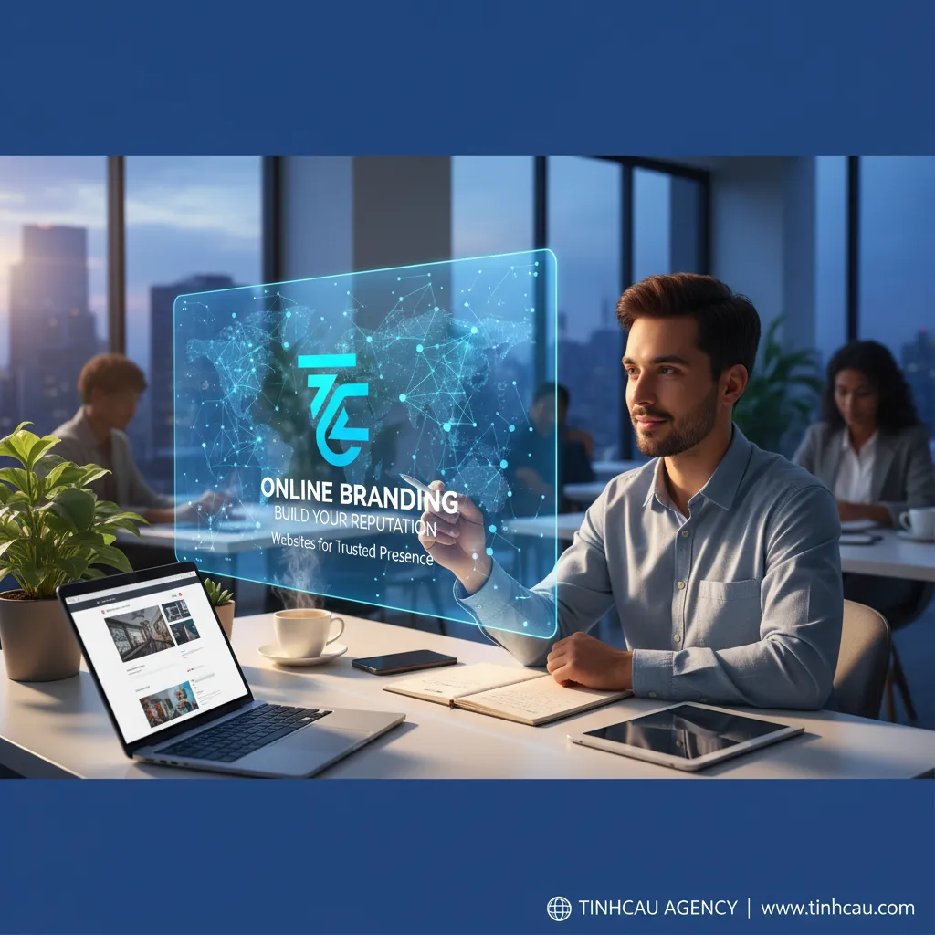 Làm thế nào để website giúp bạn xây dựng thương hiệu uy tín? 4 1. **Xây dựng thương hiệu online**