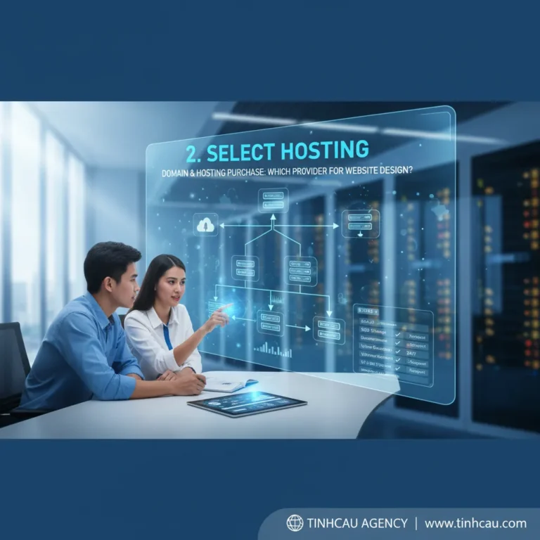 2. Chọn hosting