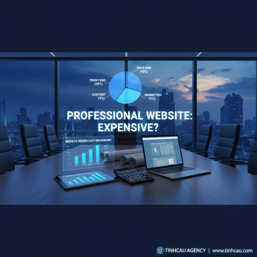 Phân tích chi phí: Thiết kế website chuyên nghiệp có đắt không? 3 1. **Chi phí thiết kế website**
