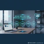 Dựa trên tiêu đề "SEO On-page và Off-page: Tầm quan trọng trong thiết kế website.", 4 từ khóa hoặc cụm từ khóa chính có thể là: