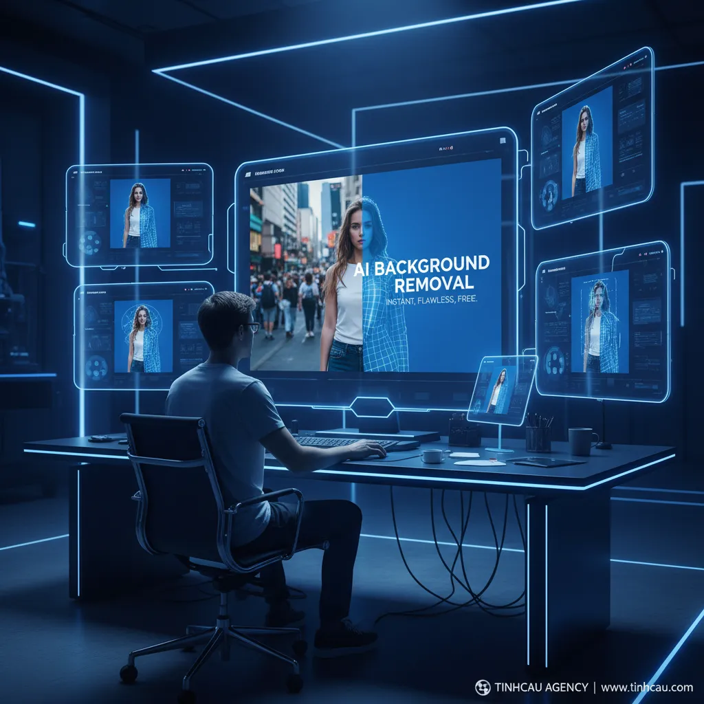 Sử Dụng AI Miễn Phí để Chỉnh Sửa Ảnh, Xóa Phông Và Tạo Hiệu Ứng Chuyên Nghiệp. 5 2. Xóa phông nền AI